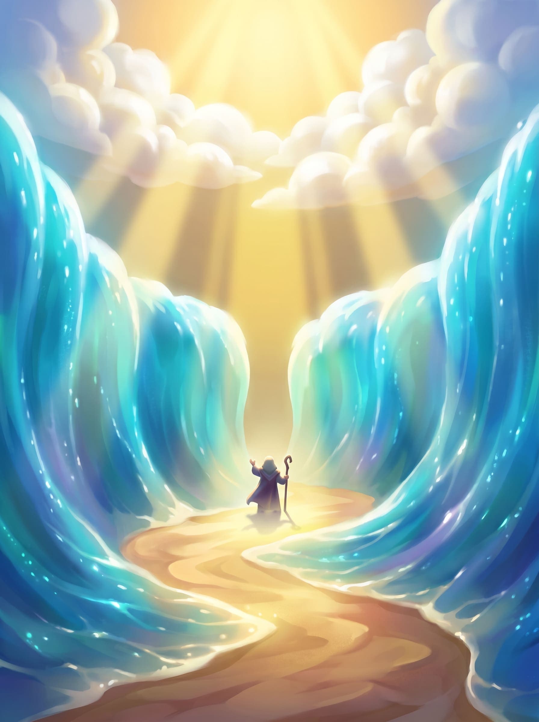 Moses — Parting the Sea
